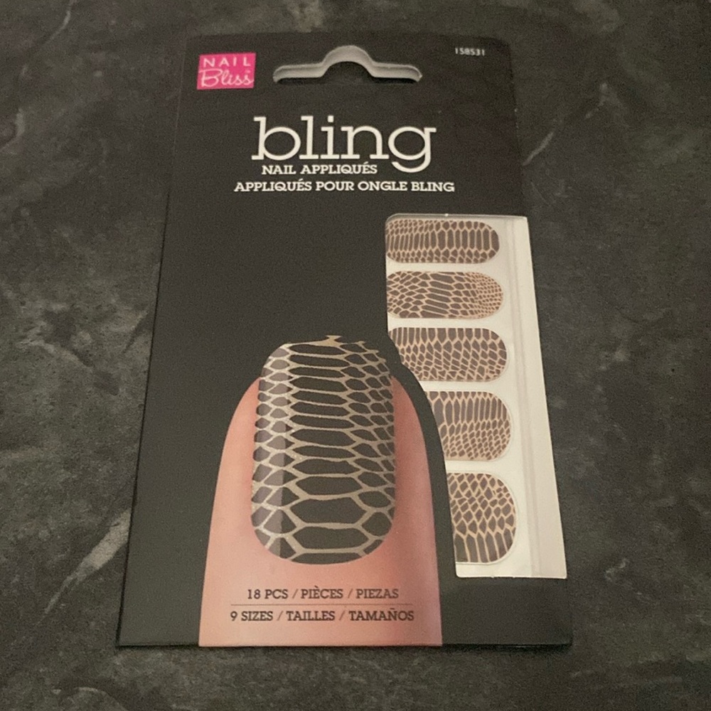 Nail Bliss Bling Nail Appliqués